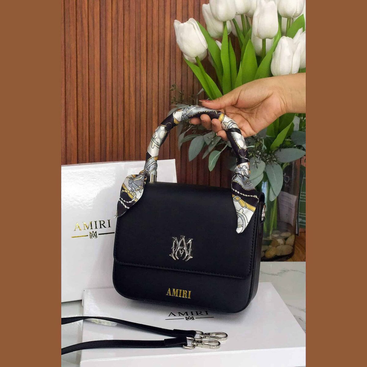Bolso De Mano Tipo Crossbody En Calidad Gota De Agua